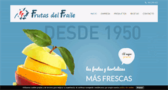 Desktop Screenshot of frutasdelfraile.com